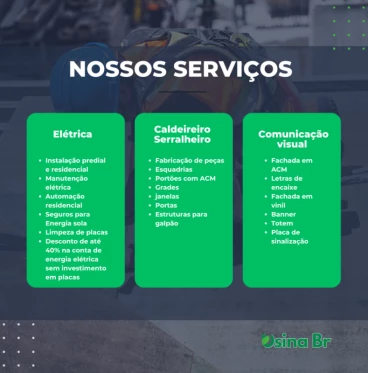 Imagem Outros serviços UsinaBr 